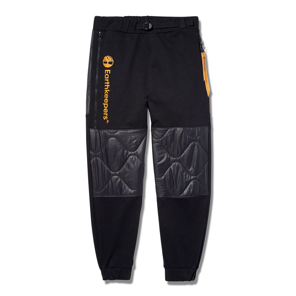 Timberland Mens Pants Ecoriginal EK+ Onion-Quilted - Black - India RY2865103